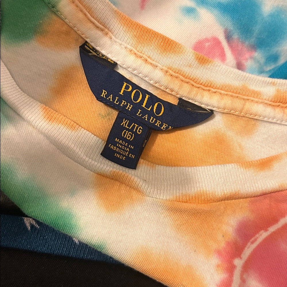 Polo by Ralph Lauren Multicolor Tie-Dye Kids Top - Picture 9 of 9